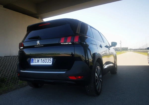 Peugeot 5008 cena 87500 przebieg: 165500, rok produkcji 2019 z Rzgów małe 326